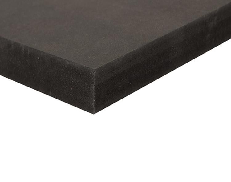 MDF zwart 